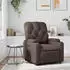 vidaXL Relaxsessel Kunstleder Braun (372505)