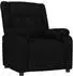 vidaXL Relaxsessel Schwarz Stoff 82x93x96 cm (348110)