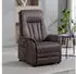 Duo Collection Siena TV-Sessel Mikrofaser braun mit elektrischer Aufstehhilfe