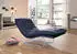 Willi Schillig daily dreams Relaxliege Leder Waffelkissen-Optik, blau (Z59)