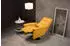 Egoitaliano Kelly Sessel Leder »BULL« gelb, drehbar mit Relaxfunktion