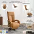 sit&more Amica TV-Sessel Kopfteilverstellung & Drehfunktion, dunkelgrau, 95% Polyester