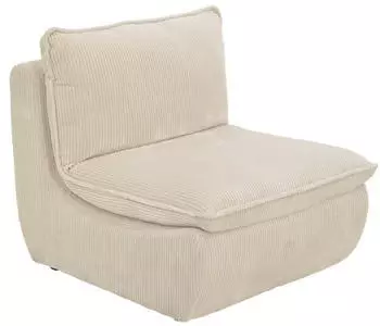Hela RHODOS Loungesessel Microfaser Breitcord, beige (73161258-0)
