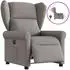 vidaXL Elektrisch verstellbarer Relaxsessel Stoff Taupe (3303361)