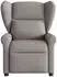 vidaXL Elektrisch verstellbarer Relaxsessel Stoff Taupe (3303361)