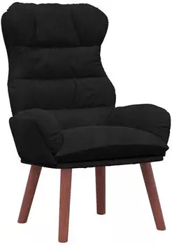 vidaXL Sessel Schwarz Samt 69x74x93cm (42001893)