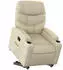 vidaXL Relaxsessel mit Aufstehhilfe Creme Kunstleder (3204659)