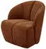 Livetastic Mojo Cocktailsessel Braun, Textil, 360° drehbar (001883036705)