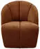 Livetastic Mojo Cocktailsessel Braun, Textil, 360° drehbar (001883036705)