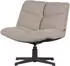 Woood Vinny Drehsessel Bouclé Sand Metallfuß (36829908-0)