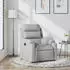 vidaXL Relaxsessel Stoff Hellgrau (3205720)