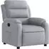 vidaXL Relaxsessel Stoff Hellgrau (3205720)