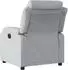 vidaXL Relaxsessel Stoff Hellgrau (3205720)