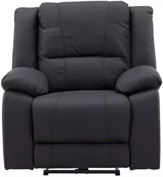 Venture Home Singapore Relaxsessel Metall/Textil, Schwarz (60-16800-100)