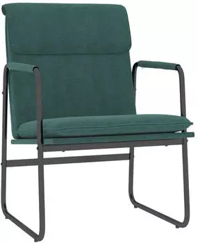 vidaXL Loungesessel Stoff Dunkelgr&uuml;n 55x64x80cm (351346)