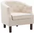 vidaXL Sessel Stoff Beige