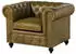 Massivmoebel24 Chesterfield 302 Sessel Echtleder grün 105x82x75cm (09-920-890-3020)