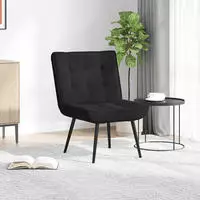 vidaXL Relaxsessel Schwarz 64x74x84 cm Samt