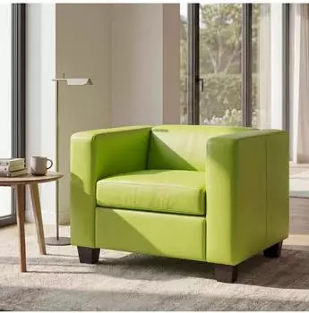 MCW Sessel Lille Lounge-Stil, Textil, hellgrün (Lille)