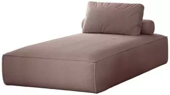 Fun Möbel Celes Chaiselongue Stoff Scala, rose
