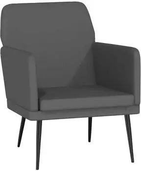 vidaXL Sessel grau 61x78x80cm Kunstleder (351395)