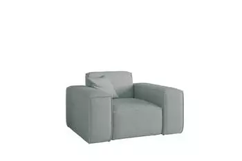 Fun M&ouml;bel CELES PREMIUM Polstersessel Stoff Scala saphirblau