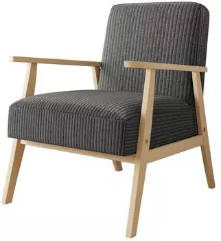 Mirjan24 Runoya Cord Relaxsessel, Vintage, Polstersessel