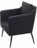 MCW Lounge-Sessel H93a Kunstleder, schwarz (MCW-H93a)