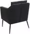 MCW Lounge-Sessel H93a Kunstleder, schwarz (MCW-H93a)