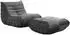 Home Deluxe Relaxsessel CHILL mit Hocker, anthrazit (CHILL)