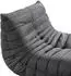 Home Deluxe Relaxsessel CHILL mit Hocker, anthrazit (CHILL)