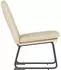 vidaXL Loungesessel Stoff creme 52x75x76cm (351318)