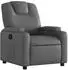 vidaXL Relaxsessel Kunstleder Grau (372392)