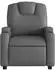 vidaXL Relaxsessel Kunstleder Grau (372392)