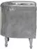 vidaXL Sessel grau, Echtleder (286594)