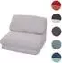 MCW Schlafsessel MCW-E68, klappbar, Textil, beige (MCW-E68)