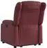vidaXL Relaxsessel mit Aufstehhilfe weinrot Kunstleder (3205268)