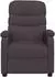 vidaXL Relaxsessel dunkelbraun Stoff (342705)