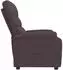 vidaXL Relaxsessel dunkelbraun Stoff (342705)