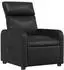 vidaXL Relaxsessel Kunstleder schwarz (374183)