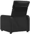 vidaXL Relaxsessel Kunstleder schwarz (374183)