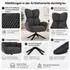 MCW Loungesessel Q54, drehbar, Cord, grün (101437)