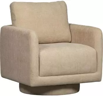 Woood Oscar Drehsessel Chenille, natur, 78cm