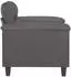 vidaXL Sessel 60cm Kunstleder grau (359575)