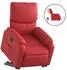 vidaXL Relaxsessel mit Aufstehhilfe, elektrisch, rot, Kunstleder (3204905)