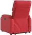 vidaXL Relaxsessel mit Aufstehhilfe, elektrisch, rot, Kunstleder (3204905)