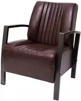 MCW Sessel MCW-H10 Polster Industriedesign vintage braun (MCW-H10)