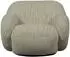 Woood Folke Sessel Melange-Stoff, 360° drehbar, natur