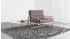 S-Style Möbel Duban Loungesessel Samtstoff, rosa, goldene Metallfüße (800000795807)