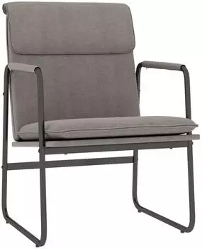 vidaXL Loungesessel taupe, Stoff, 55x64x80cm (351347)